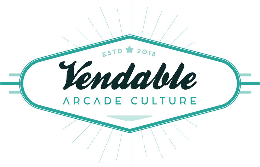 Vendable emblem, established 2018, arcade culture