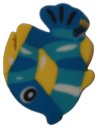 Tropical fish eraser