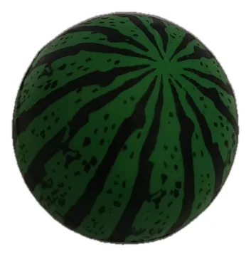 Watermelon-print bouncy ball